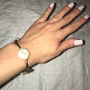 Freshwater Pearl Bourbon and Bowties Bracelet